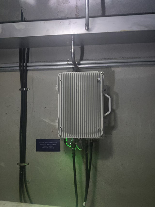  竹山电力管廊覆盖漏缆方式案例